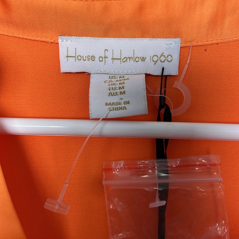 House of Harlow 1960 Orange color Luxury dress - Picture 2 of 8